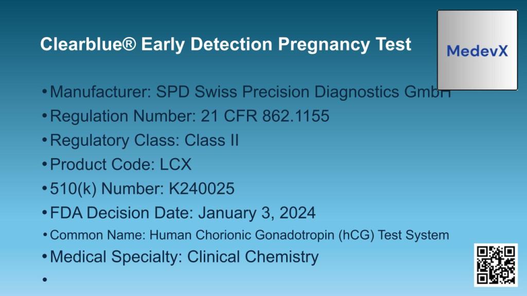 Clearblue Early Detection Pregnancy Test