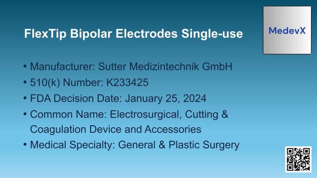 FlexTip Bipolar Electrodes Single-use
