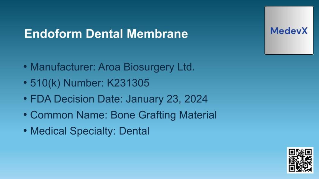 Endoform Dental Membrane